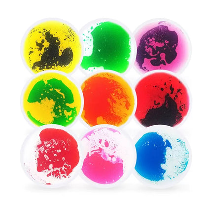 圓形液體感統地墊 九片裝 30cm / 40cm / 50cm Round Liquid Sensory Mat 9-Pack