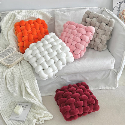 繩結造型方塊坐墊 Knot Pillow Square Seat Cushion