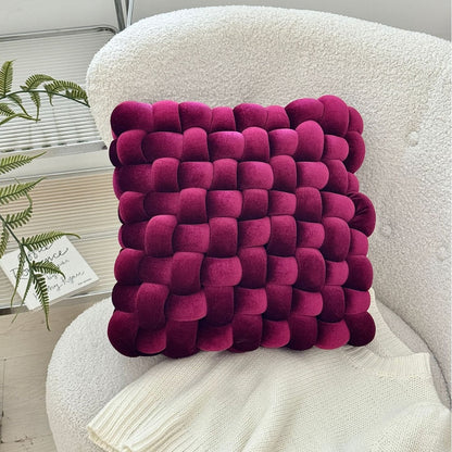 繩結造型方塊坐墊 Knot Pillow Square Seat Cushion