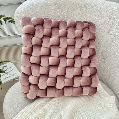 繩結造型方塊坐墊 Knot Pillow Square Seat Cushion
