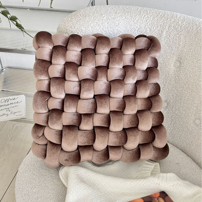 繩結造型方塊坐墊 Knot Pillow Square Seat Cushion