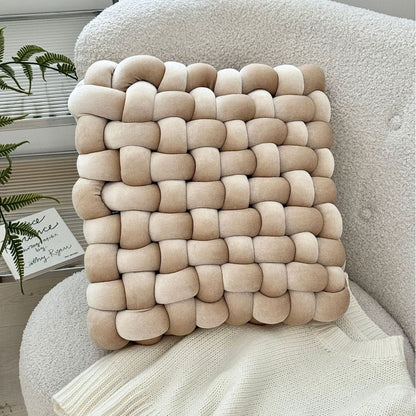 繩結造型方塊坐墊 Knot Pillow Square Seat Cushion