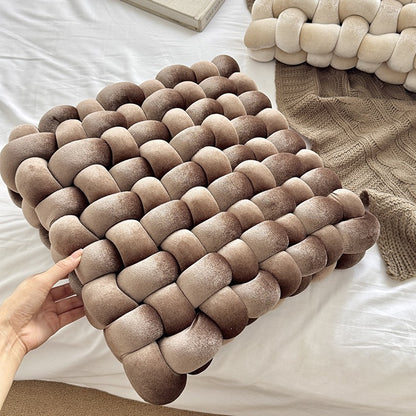 繩結造型方塊坐墊 Knot Pillow Square Seat Cushion