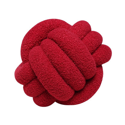 球形繩結絨毛抱枕 Spherical Knot Plush Pillow