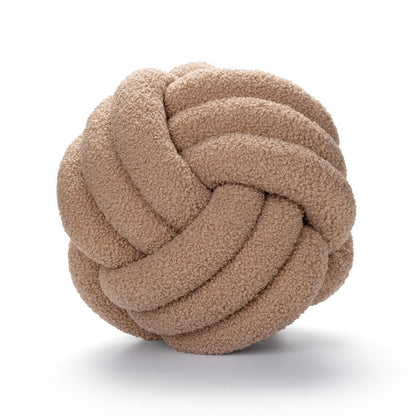球形繩結絨毛抱枕 Spherical Knot Plush Pillow