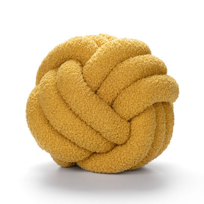 球形繩結絨毛抱枕 Spherical Knot Plush Pillow