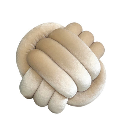 球形繩結絨毛抱枕 Spherical Knot Plush Pillow