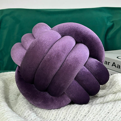 球形繩結絨毛抱枕 Spherical Knot Plush Pillow
