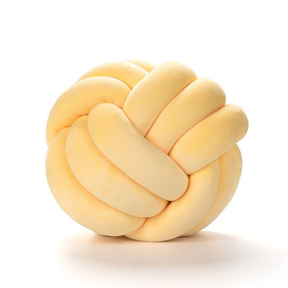 加重球形繩結絨毛抱枕 1200g Weighted Spherical Knot Plush Pillow