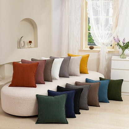 可拆洗多質感抱枕套(連枕芯) 40cm Removable Multi-Texture Pillow Cover Set (with