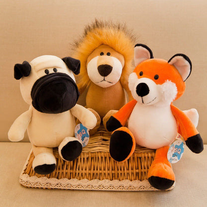 叢林動物毛絨玩偶 Safari Stuffed Animals Plush