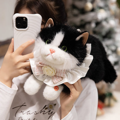 40cm 仿真布偶猫會發聲公仔 Simulation Ragdoll Cat Plush