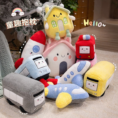 卡通立體造型抱枕系列 Cartoon 3D Shape Pillow Series