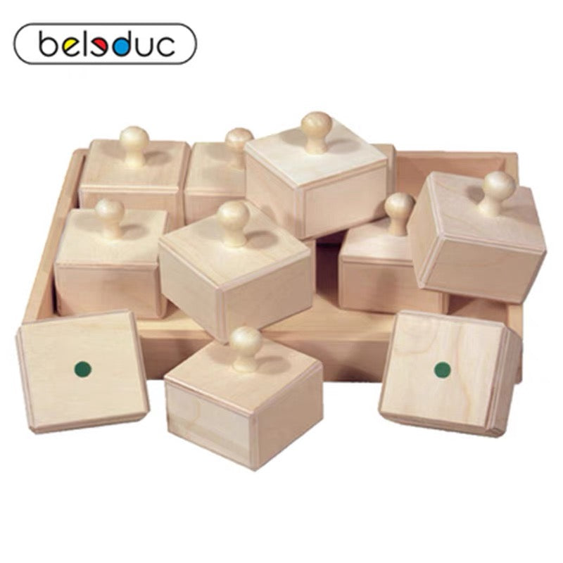 德國 Beleduc 聽覺記憶配對木盒 Sound Box Auditory Discrimination & Memory Game