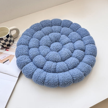日式泡泡雲朵坐墊 羊羔絨蒲團地板墊 42cm Bubble Cloud Floor Cushion — Bouclé Seat Pad