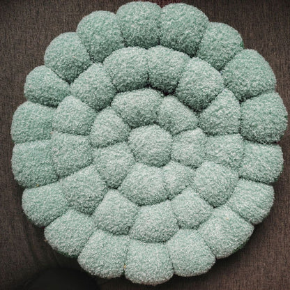 日式泡泡雲朵坐墊 羊羔絨蒲團地板墊 42cm Bubble Cloud Floor Cushion — Bouclé Seat Pad