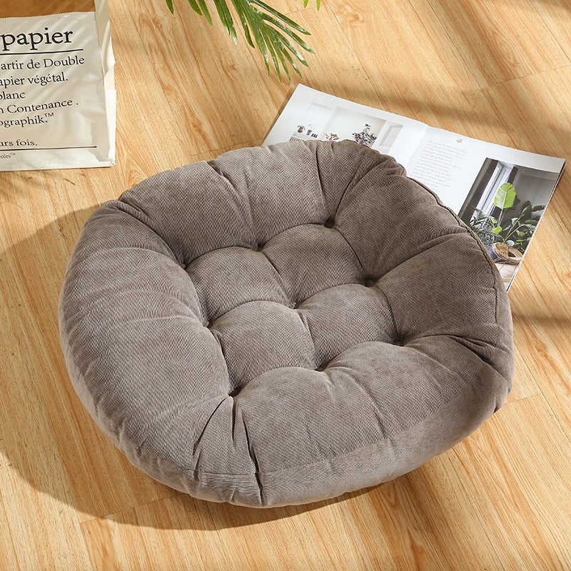 燈芯絨加厚蒲團坐墊 圓形／方形榻榻米地板墊 55cm Thick Corduroy Floor Cushion