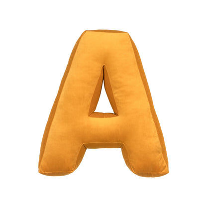 絲絨英文字母抱枕 A–Z 兒童安撫枕／房間佈置 Velvet Letter Cushion (A–Z)
