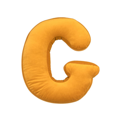 絲絨英文字母抱枕 A–Z 兒童安撫枕／房間佈置 Velvet Letter Cushion (A–Z)