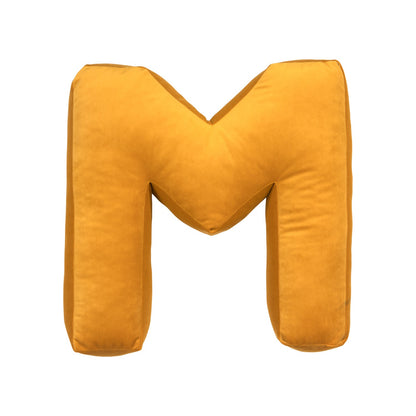絲絨英文字母抱枕 A–Z 兒童安撫枕／房間佈置 Velvet Letter Cushion (A–Z)