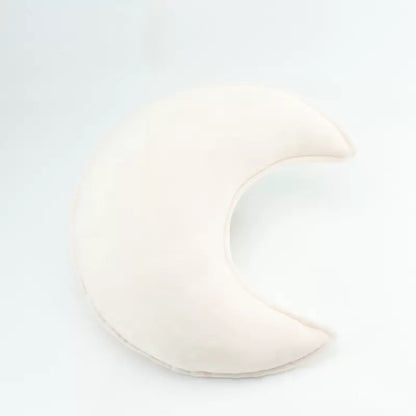 北歐風星星月亮絲絨抱枕 兒童房安撫枕／拍照道具 40cm Velvet Star & Moon Cushion