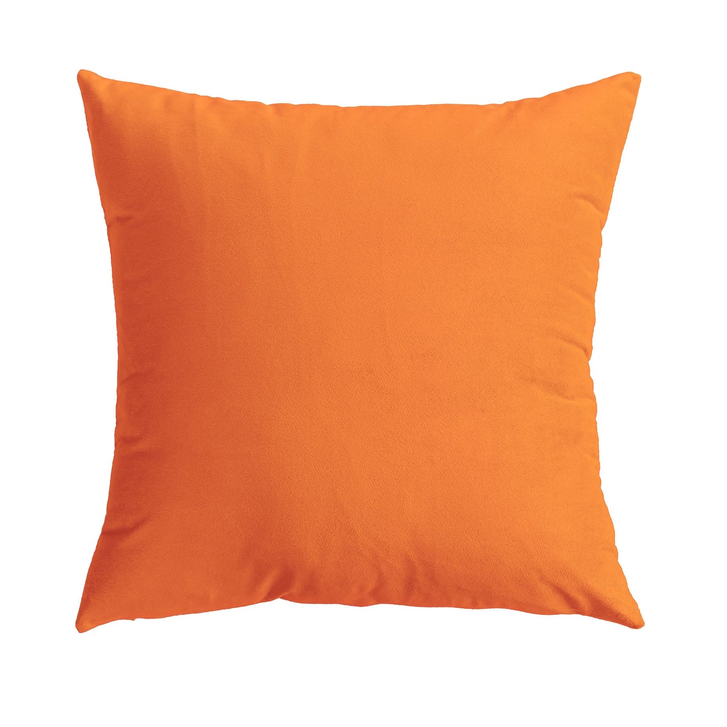 純色荷蘭絨方形抱枕（連枕芯）可拆洗靠墊 45cm Solid Velvet Square Cushion with Insert