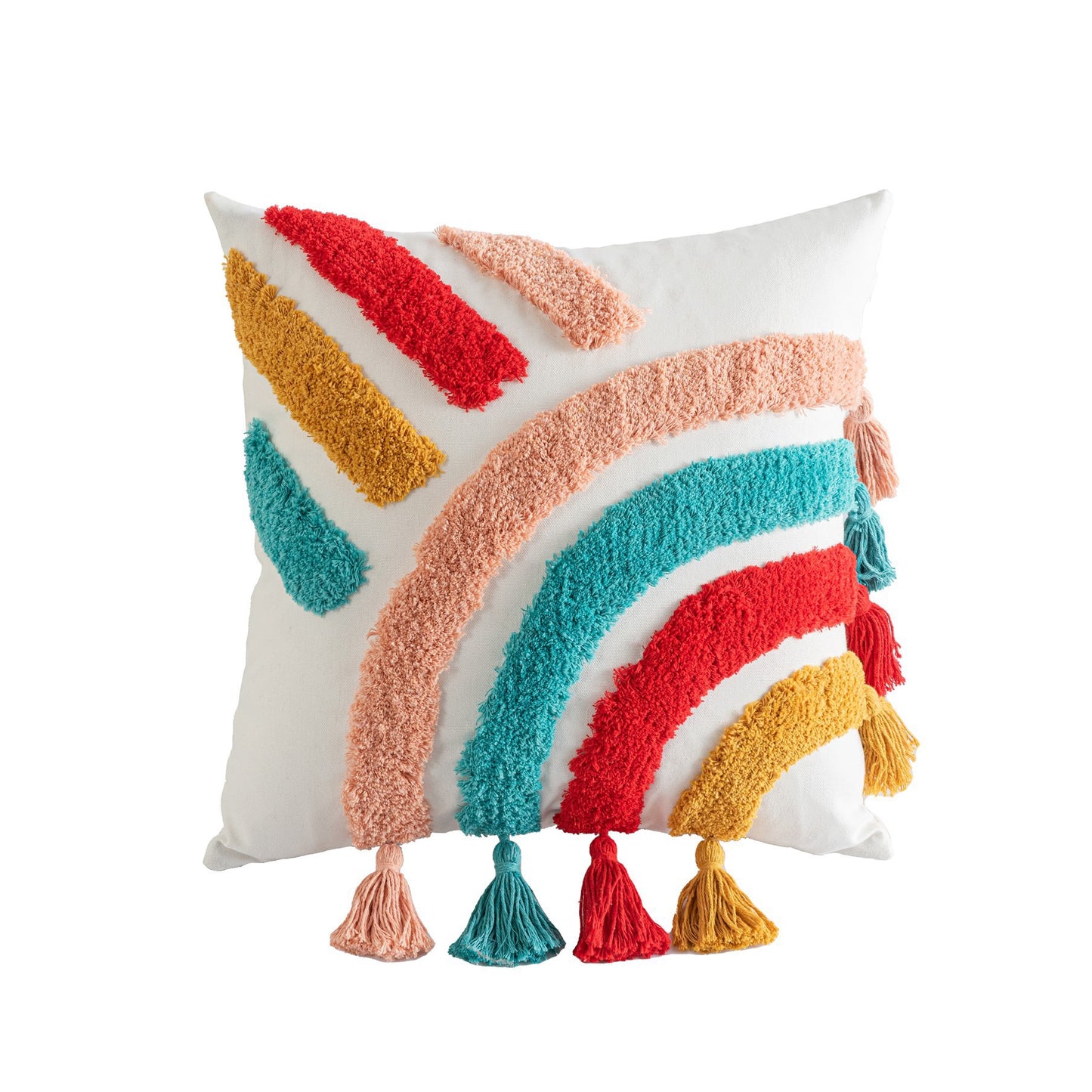 波西米亞簇絨立體觸感抱枕（連枕芯）Boho Tufted Textured Sensory Cushion