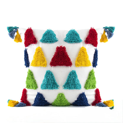 波西米亞簇絨立體觸感抱枕（連枕芯）Boho Tufted Textured Sensory Cushion