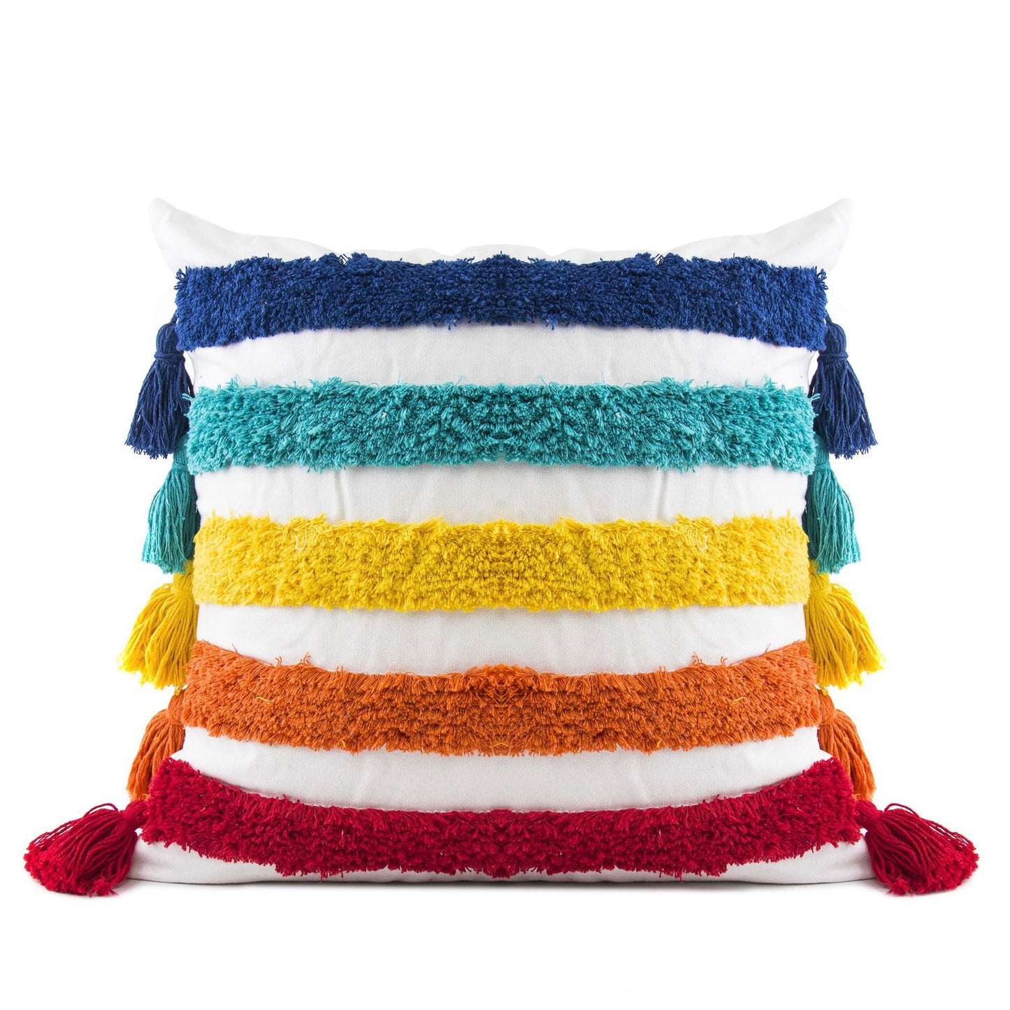波西米亞簇絨立體觸感抱枕（連枕芯）Boho Tufted Textured Sensory Cushion