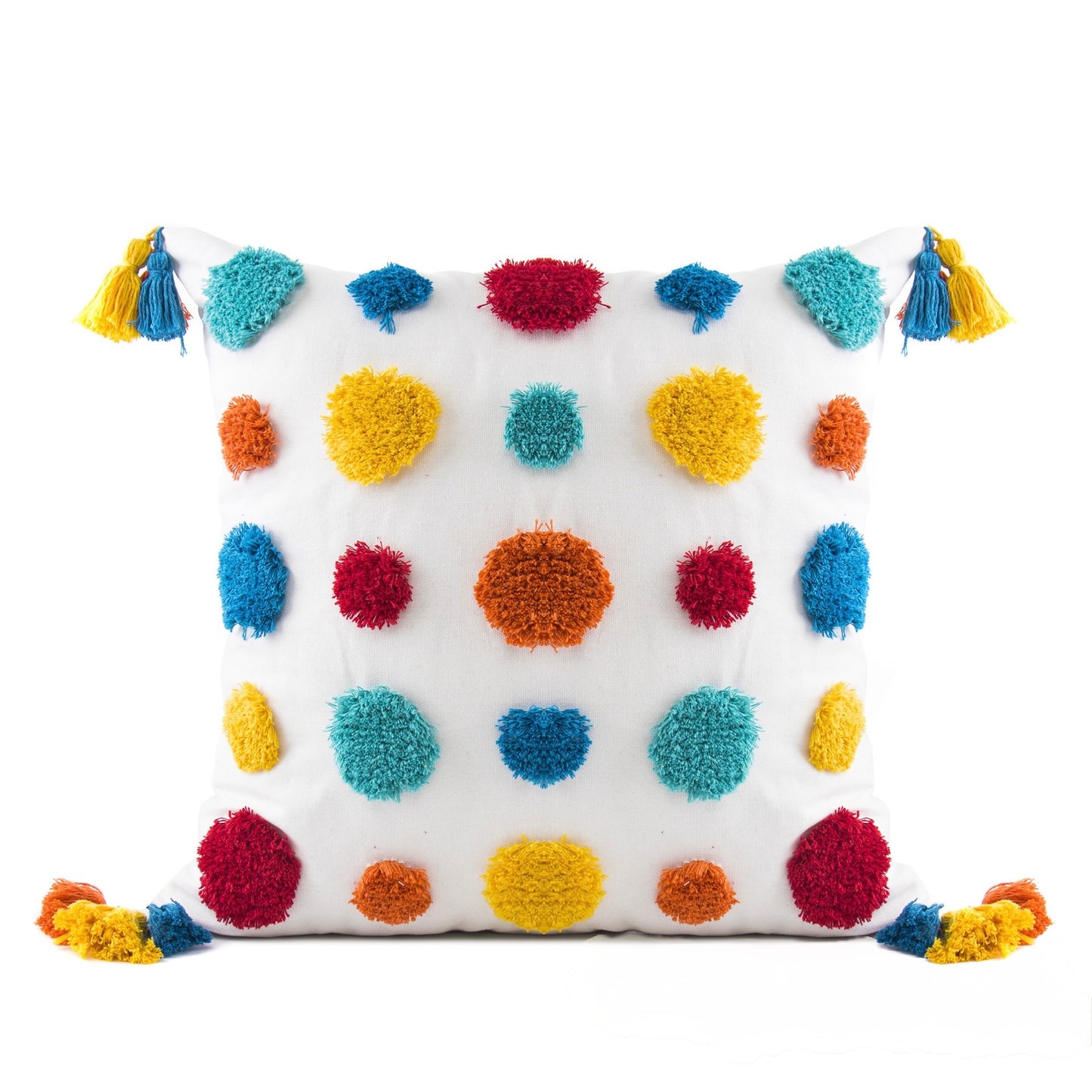 波西米亞簇絨立體觸感抱枕（連枕芯）Boho Tufted Textured Sensory Cushion