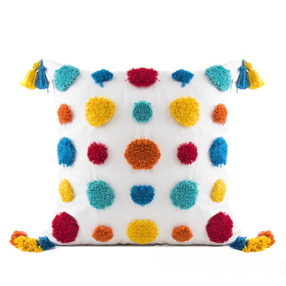 波西米亞簇絨立體觸感抱枕（連枕芯）Boho Tufted Textured Sensory Cushion
