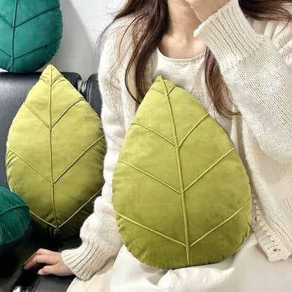 毛絨樹葉造型抱枕 Plush Leaf Shaped Sensory Cushion