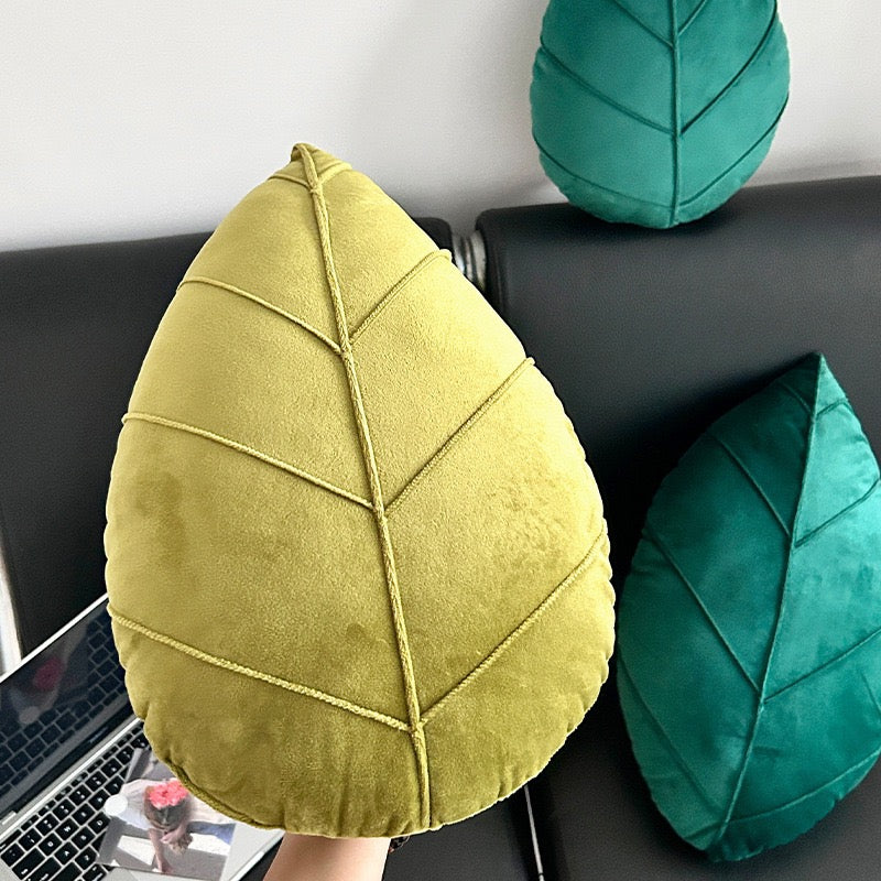 毛絨樹葉造型抱枕 Plush Leaf Shaped Sensory Cushion