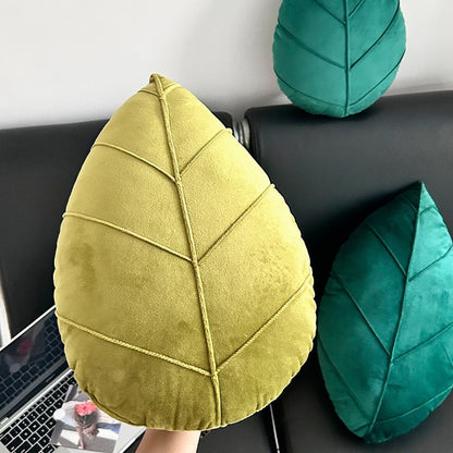 毛絨樹葉造型抱枕 Plush Leaf Shaped Sensory Cushion