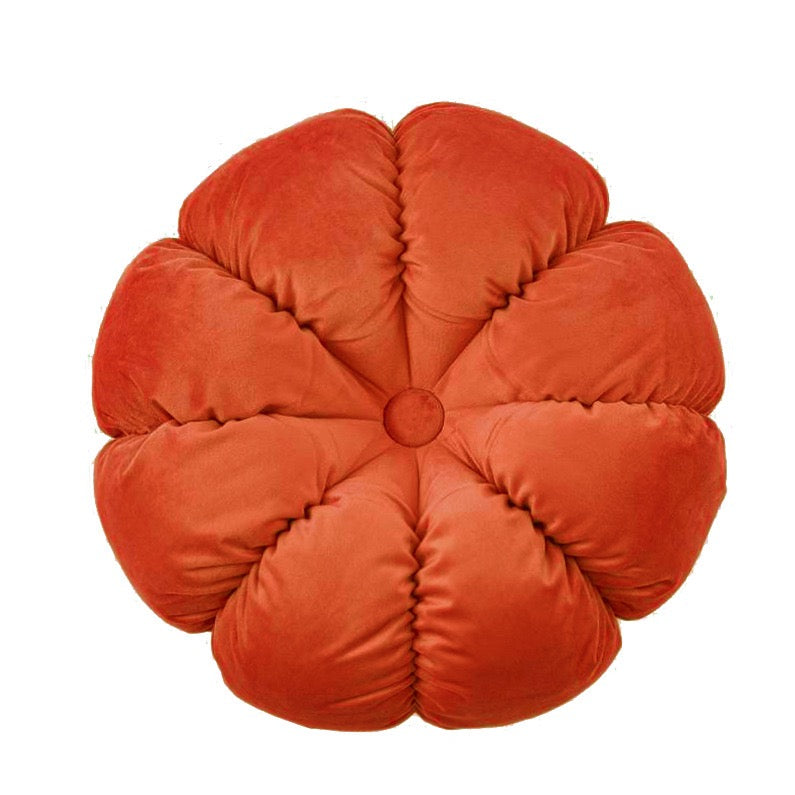 八瓣花朵絲絨坐墊抱枕 直徑40cm Eight-Petal Velvet Flower Floor Cushion