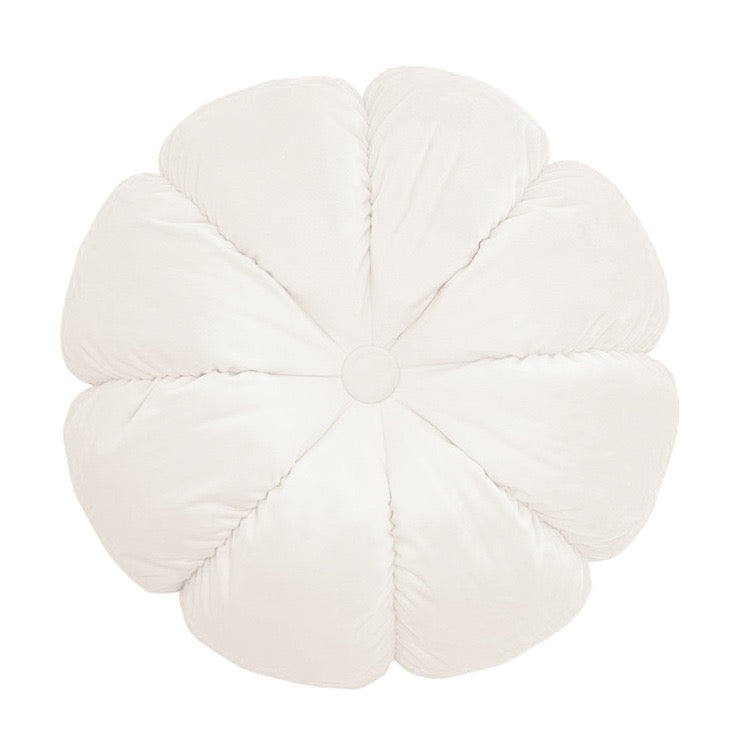 八瓣花朵絲絨坐墊抱枕 直徑40cm Eight-Petal Velvet Flower Floor Cushion
