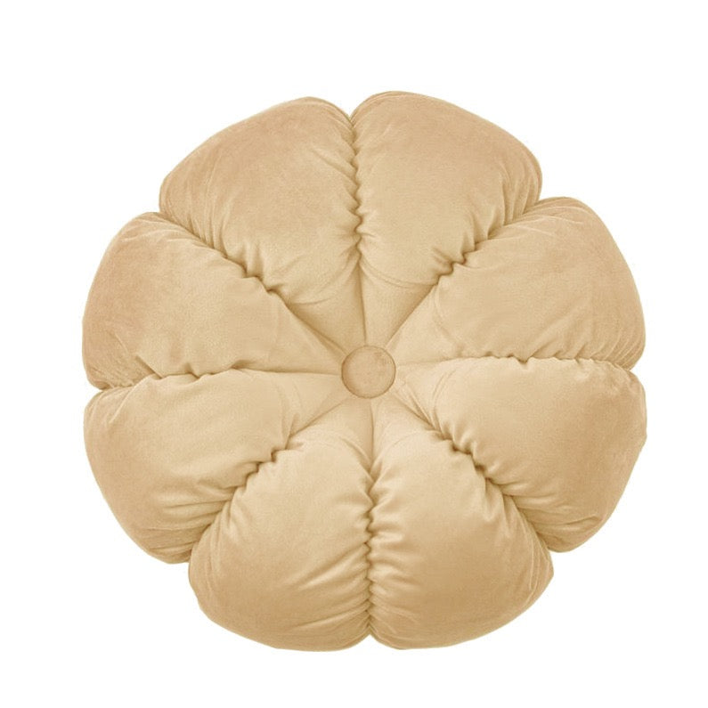 八瓣花朵絲絨坐墊抱枕 直徑40cm Eight-Petal Velvet Flower Floor Cushion