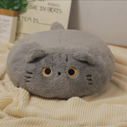 貓咪造型毛絨坐墊 直徑40cm Cat Plush Seat Cushion