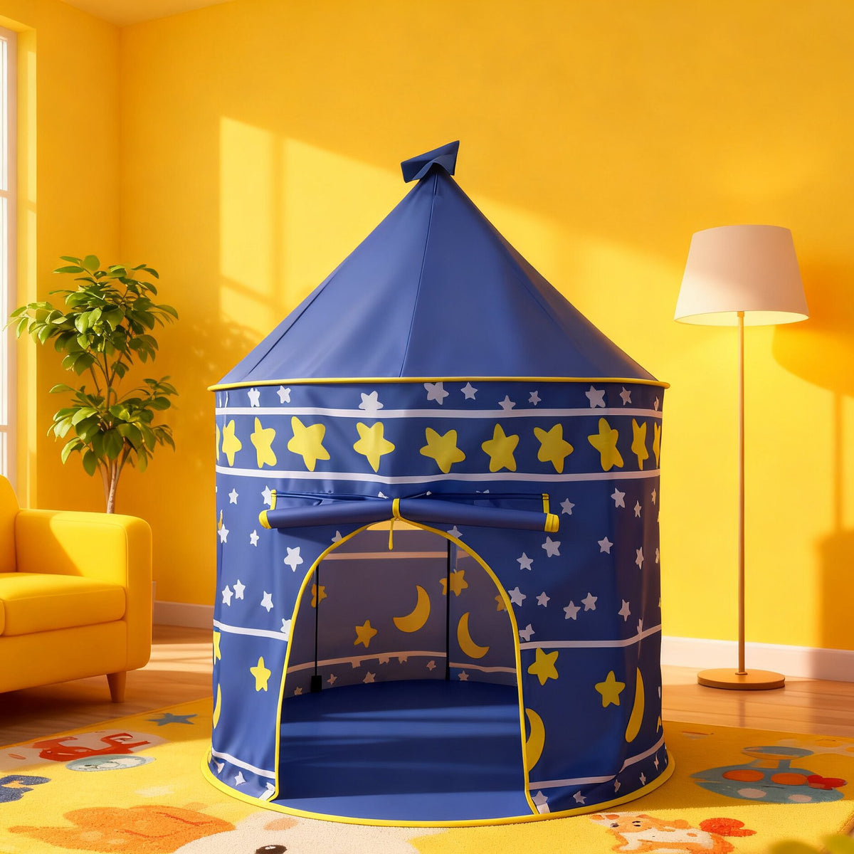 城堡遊戲帳篷 兒童室內小屋 Kids Castle Play Tent