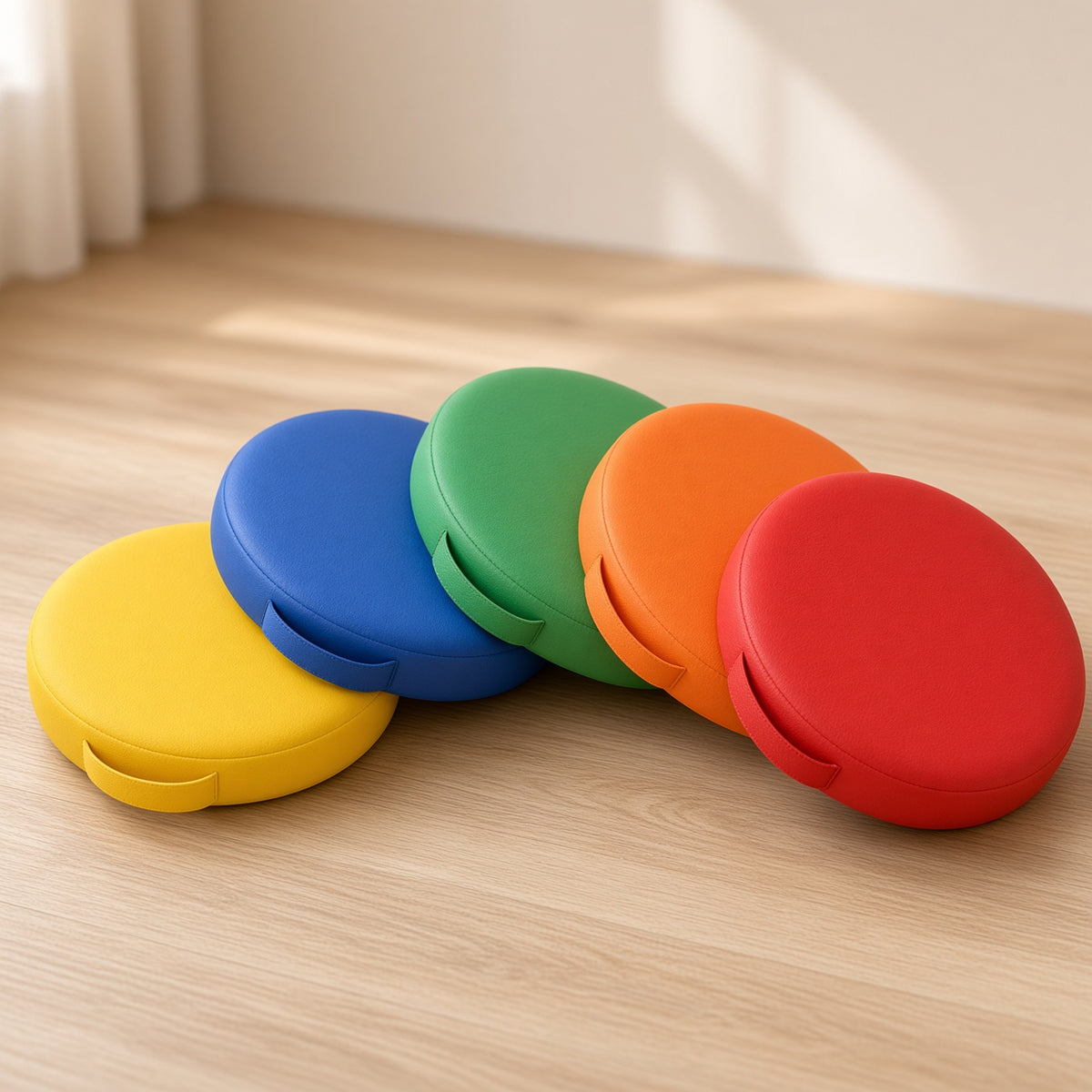 兒童圓形坐墊 一套五件 Kids Round Floor Cushion