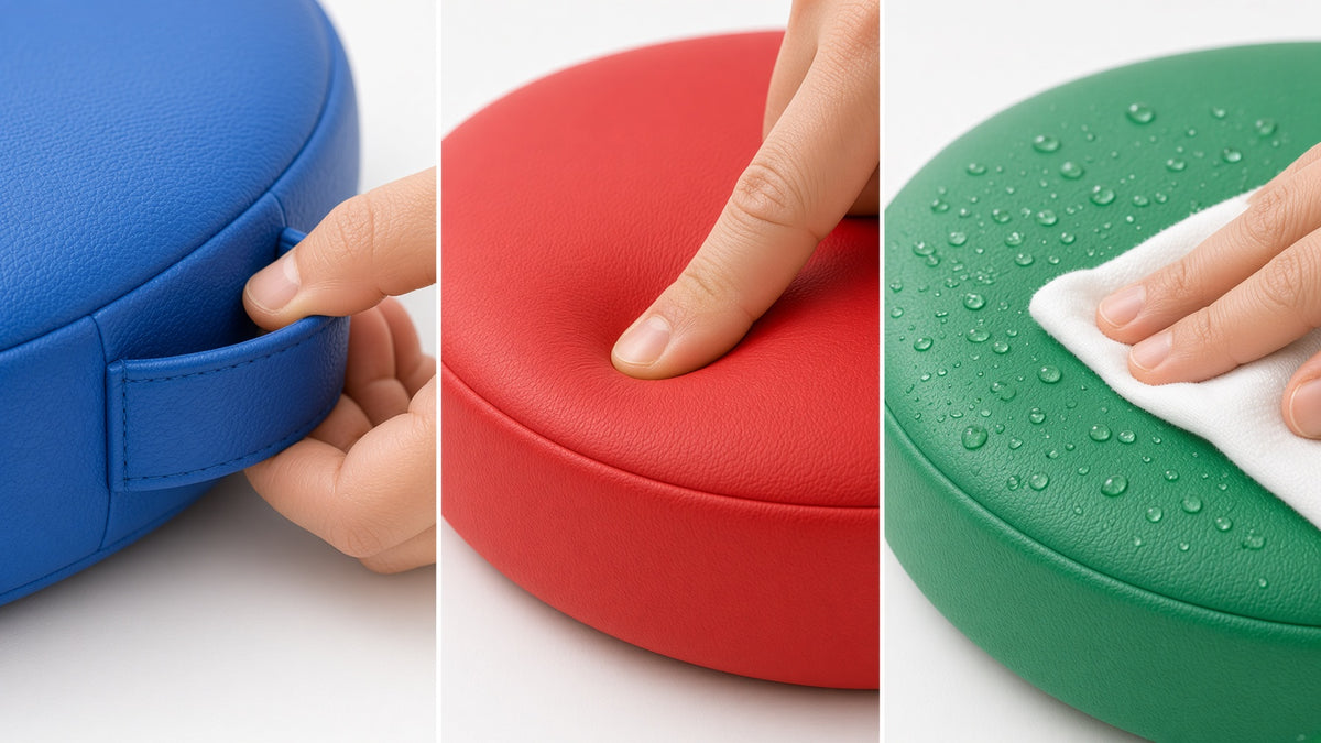 兒童圓形坐墊 一套五件 Kids Round Floor Cushion