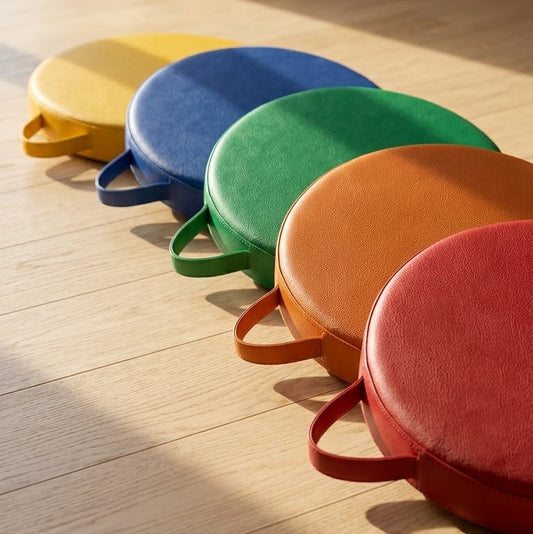 兒童圓形坐墊 一套五件 Kids Round Floor Cushion