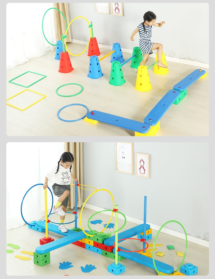 萬象感統體能組合（8款可選）Modular Sensory Obstacle Course Set