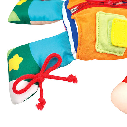 K's Kids 2 in 1 雙面自理訓練娃娃 Wayne & Julia Dress Up Doll