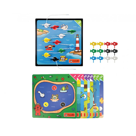 K's Kids 魚魚穿線釘板遊戲 Peg N Lace