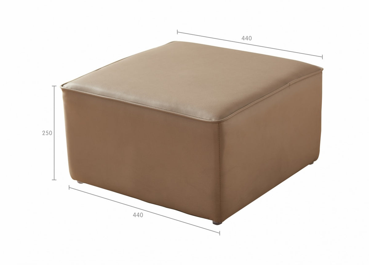 Masterkidz 組合式兒童沙發（奶茶色）Modular Kids' Sofa System (Neutral Tan)