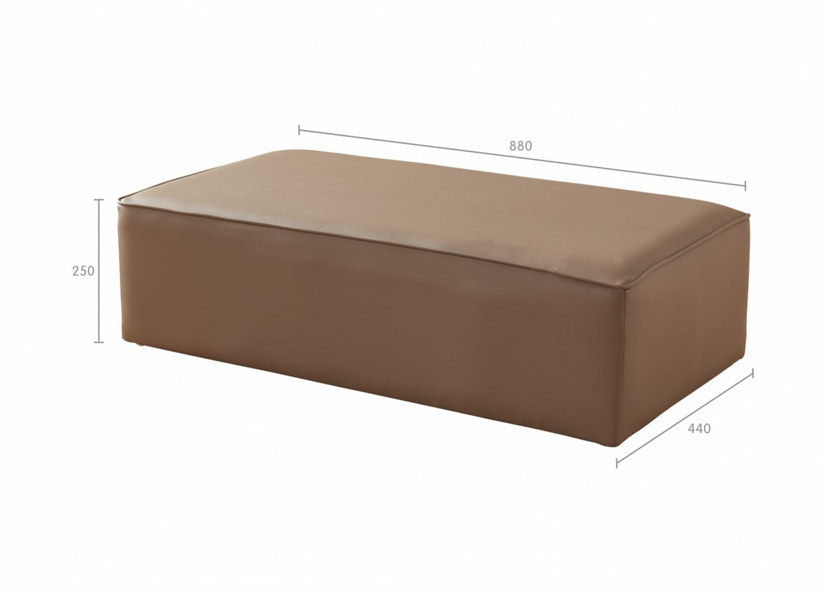 Masterkidz 組合式兒童沙發（奶茶色）Modular Kids' Sofa System (Neutral Tan)