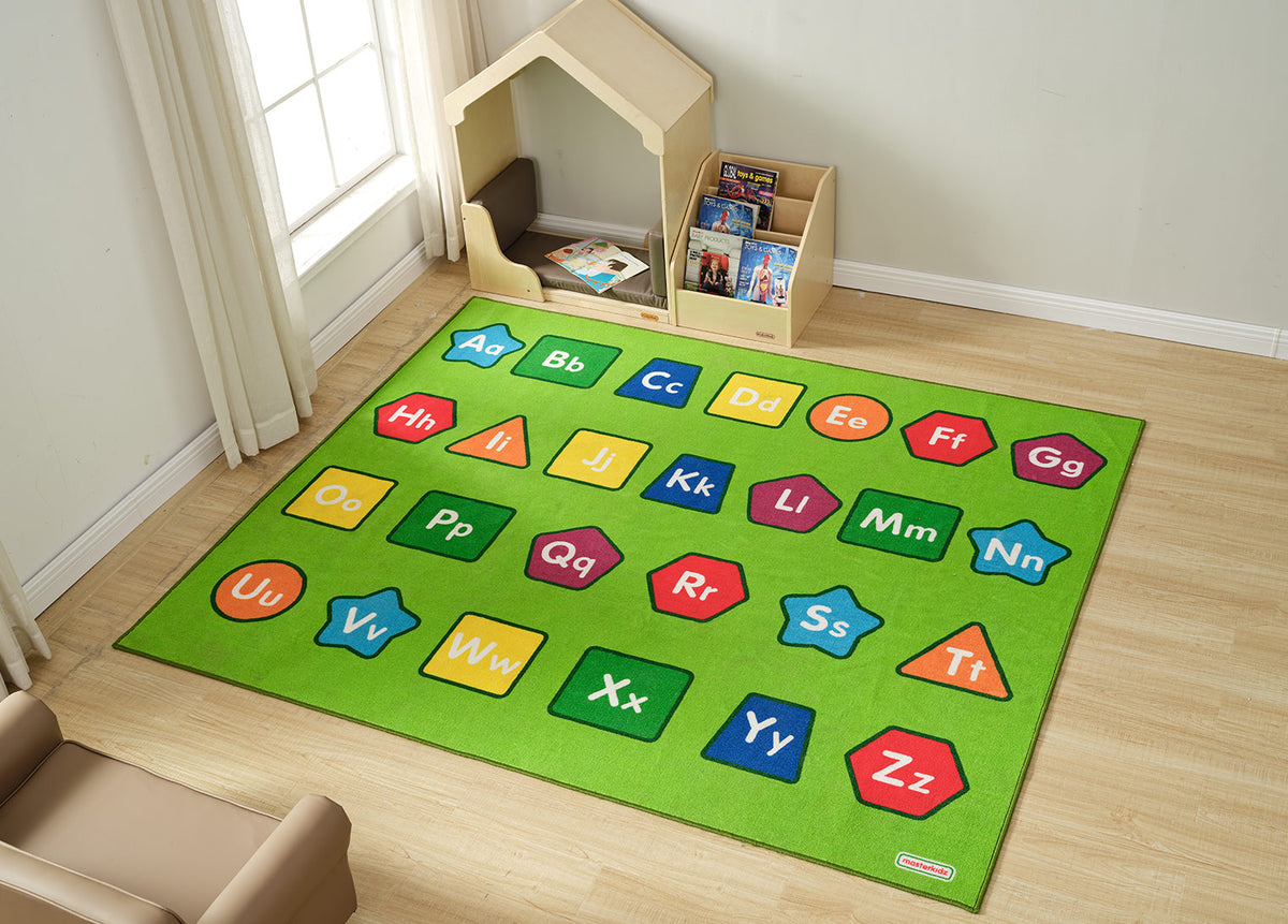 Masterkidz 字母形狀課室地毯 Alphabet & Shapes Classroom Rug