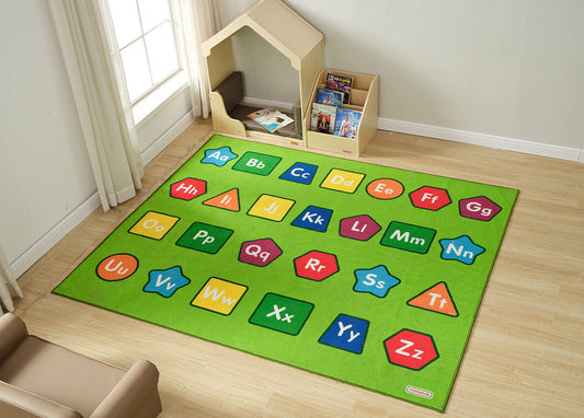 Masterkidz 字母形狀課室地毯 Alphabet & Shapes Classroom Rug