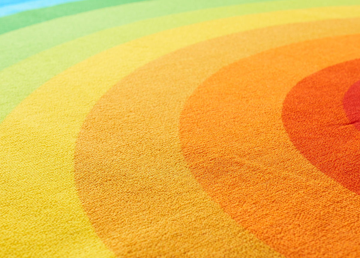 Masterkidz 彩虹圓形地毯 Round Rainbow Classroom Rug